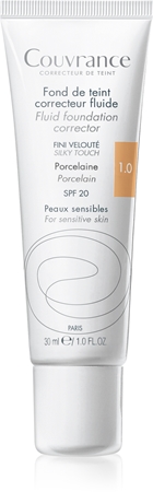 Avène Couvrance Fluid Foundation Corrector flüssiges deckendes Make-up SPF 20