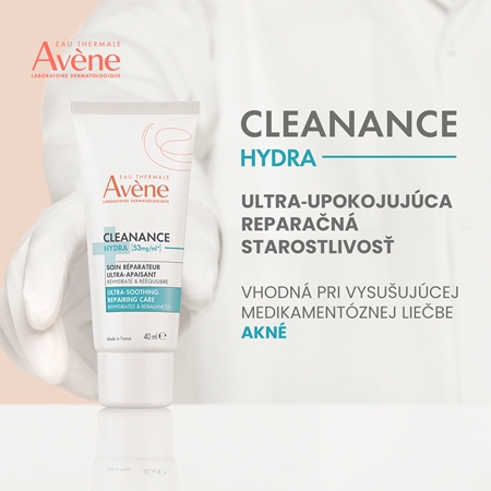 Avène Cleanance Hydra Soothing Cream upokojujúci krém s hydratačným účinkom
