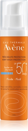 Avène Sun Sensitive Solcreme væske til normal og kombineret hud SPF 50+