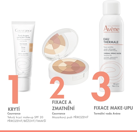 Avène Couvrance mozaikový pudr pro citlivou pleť