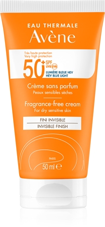 Avène Sun Fragrance-Free Cream opaľovací krém SPF 50+