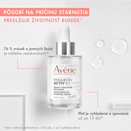 Avène Hyaluron Activ B3 Concentrated Plumping Serum koncentrované sérum proti vráskam