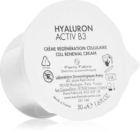 Avène Hyaluron Activ B3 Cell Renewal Cream crema per la rigenerazione cellulare della pelle ricarica