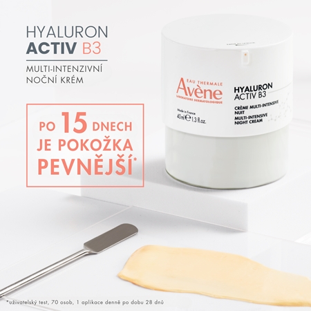 Avène Hyaluron Activ B3 Multi-Intensive Night Cream intenzivní noční krém proti vráskám