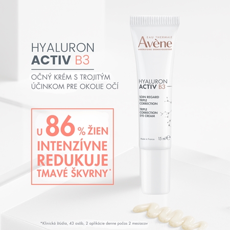 Avène Hyaluron Activ B3 Eye Cream očný krém s trojitým účinkom