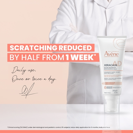 Avène XeraCalm A.D. Lipid-Replenishing Balm baume relipidant pour peaux très sèches et atopiques