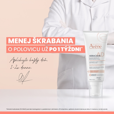 Avène XeraCalm A.D. Lipid-Replenishing Balm relipidačný balzam pre veľmi suchú citlivú a atopickú pokožku