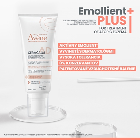 Avène XeraCalm A.D. Lipid-Replenishing Balm relipidačný balzam pre veľmi suchú citlivú a atopickú pokožku