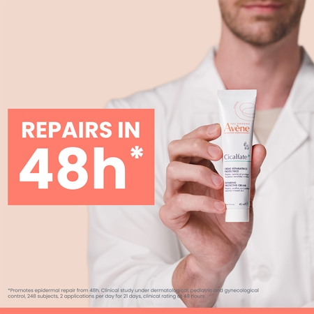 Avène Cicalfate+ Repairing Protective Cream Reparaturcreme Für irritierte Haut