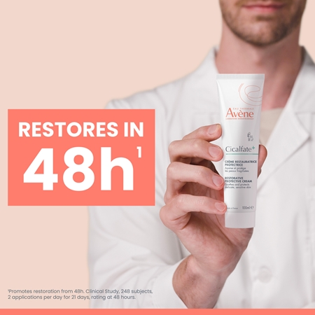Avène Cicalfate+ Repairing Protective Cream atkuriamasis kremas sudirgusiai odai