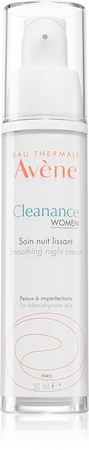 Avène Cleanance Women noční péče pro mastnou pleť se sklonem k akné