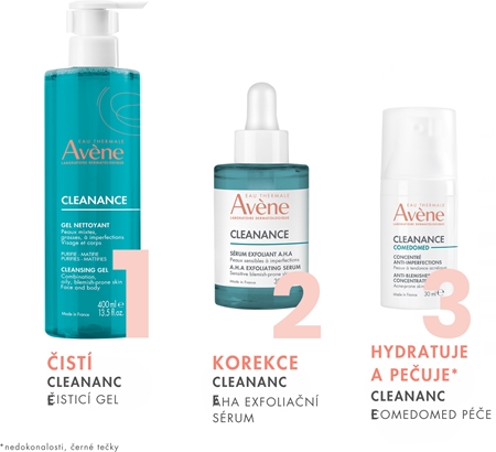 Avène Cleanance Cleansing Gel čisticí gel pro mastnou pleť se sklonem k akné