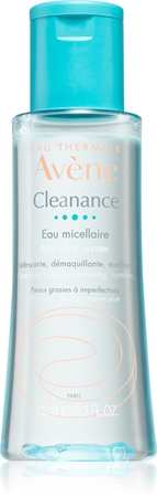 Avène Cleanance água micelar de limpeza para pele oleosa e problemática