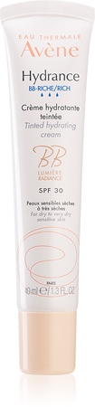 Avène Hydrance BB Rich Tinted Hydrating Cream Tonējošs un mitrinošs krēms SPF 30