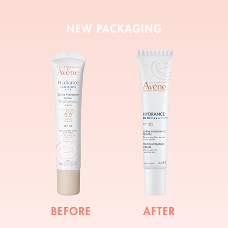 Avène Hydrance BB Rich Tinted Hydrating Cream crema hidratante con color SPF 30