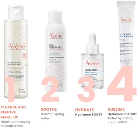 Avène Hydrance BB Light Tinted Hydrating Emulsion emulsão com cor com efeito hidratante