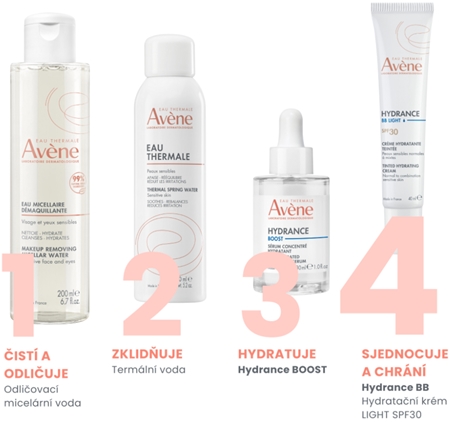 Avène Hydrance BB Light Tinted Hydrating Emulsion tónovaná emulze s hydratačním účinkem