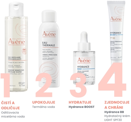 Avène Hydrance BB Light Tinted Hydrating Emulsion tónovaná emulzia s hydratačným účinkom