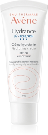 Avène Hydrance UV - Riche / Rich crème hydratante pour peaux sensibles SPF 30