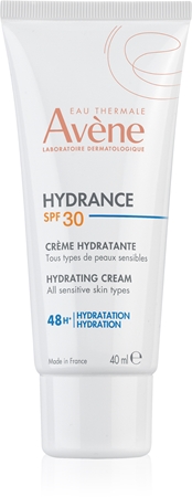 Avène Hydrance UV Rich Hydrating Cream Mitrinošs līdzeklis jutīgai ādai SPF 30