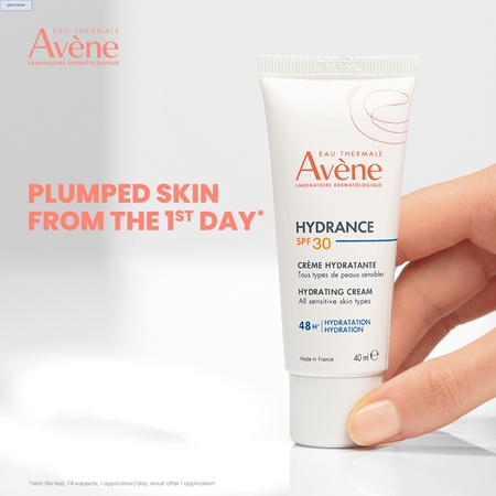 Avène Hydrance UV Rich Hydrating Cream Mitrinošs līdzeklis jutīgai ādai SPF 30