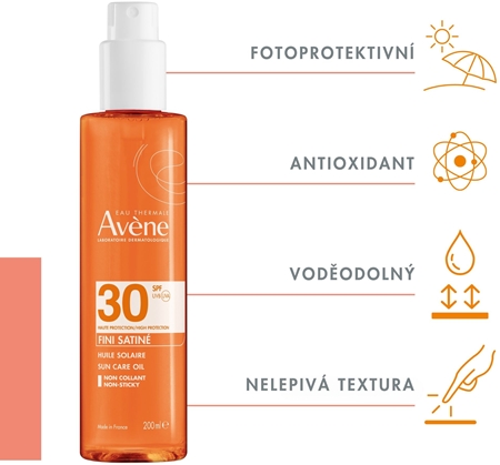 Avène Sun Care Oil olej na opalování ve spreji SPF 30