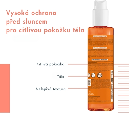 Avène Sun Care Oil olej na opalování ve spreji SPF 30