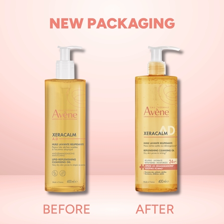 Avène XeraCalm A.D. Lipid-Replenishing Cleansing Oil aceite limpiador relipidizante para pieles secas y con eczema