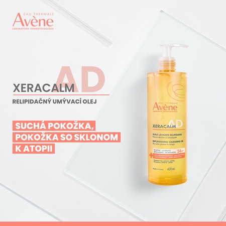 Avène XeraCalm A.D. Lipid-Replenishing Cleansing Oil relipidačný umývací olej na suchú a ekzematickú pokožku