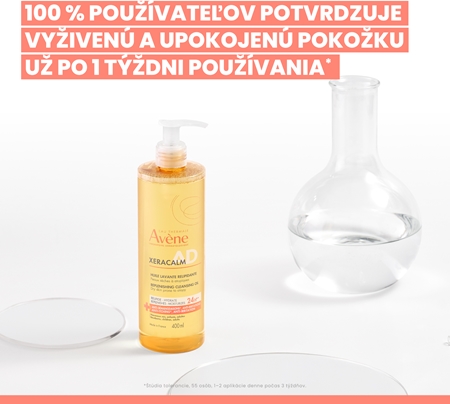 Avène XeraCalm A.D. Lipid-Replenishing Cleansing Oil relipidačný umývací olej na suchú a ekzematickú pokožku