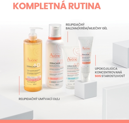 Avène XeraCalm A.D. Lipid-Replenishing Cleansing Oil relipidačný umývací olej na suchú a ekzematickú pokožku