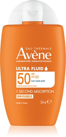 Avène Sun Ultra Fluid Invisible lehký ochranný fluid SPF 50