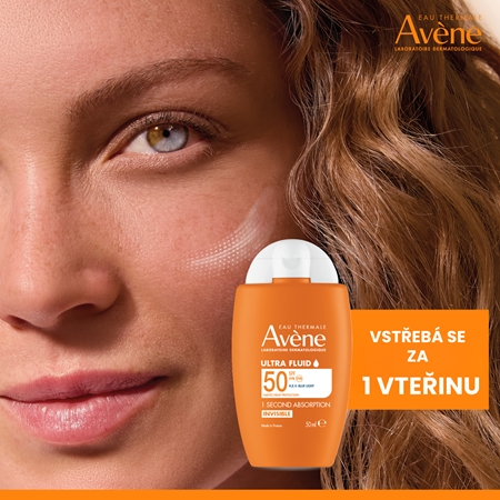 Avène Sun Ultra Fluid Invisible lehký ochranný fluid SPF 50