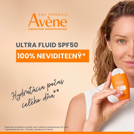Avène Sun Ultra Fluid Invisible ľahký ochranný fluid SPF 50