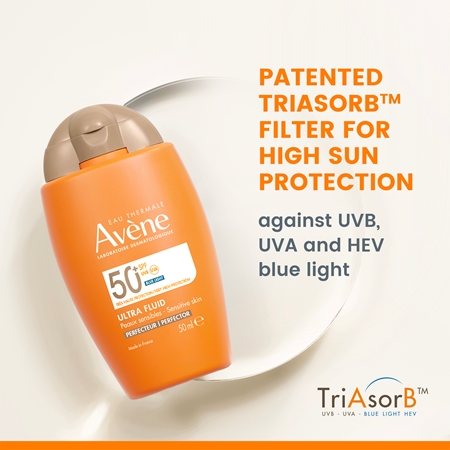 Avène Sun Ultra Fluid Perfector ľahký tónovací fluid SPF 50+