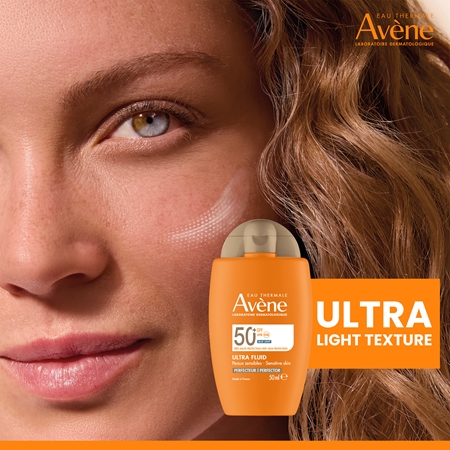 Avène Sun Ultra Fluid Perfector ľahký tónovací fluid SPF 50+