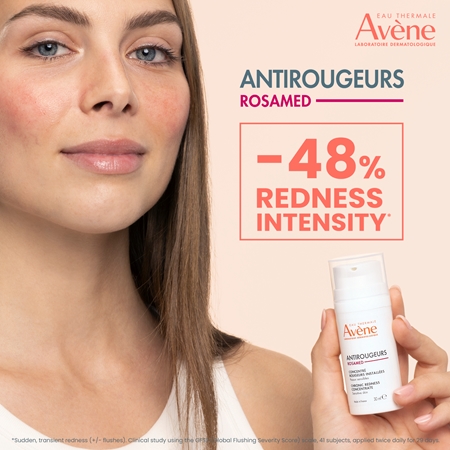 Avène Antirougeurs Rosamed Chronic Redness Concentrate Cream Against Skin Redness and Spider Veins for sensitive skin