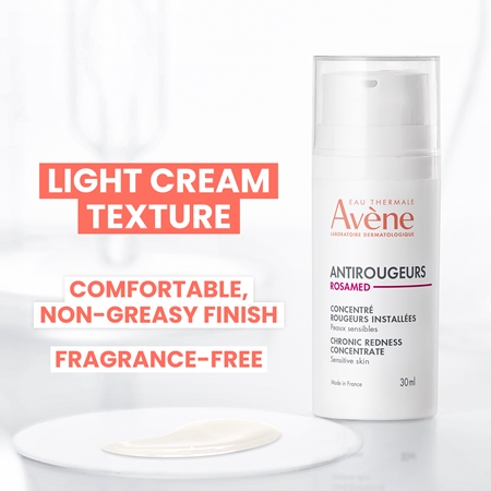 Avène Antirougeurs Rosamed Chronic Redness Concentrate Cream Against Skin Redness and Spider Veins for sensitive skin