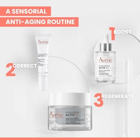Avène Hyaluron Activ B3 Renewal Firming Aqua Cream-in-Gel Hydro - Gel Cream to restore the skin barrier