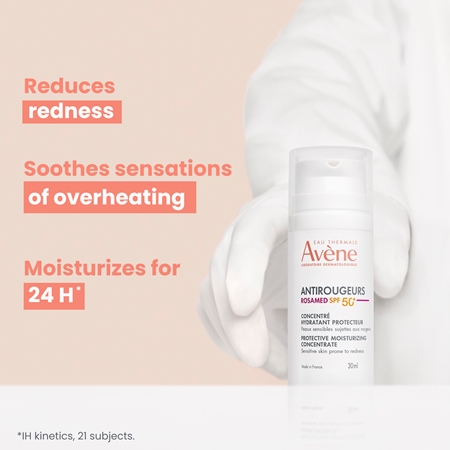 Avène Antirougeurs Rosamed Protective Moisturizing Concentrate Concentrated Care against redness