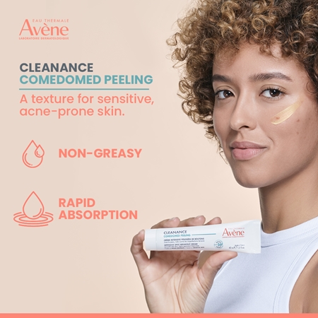 Avène Cleanance Comedomed intensyvaus poveikio kremas netobulumų turinčiai, į aknę linkusiai odai