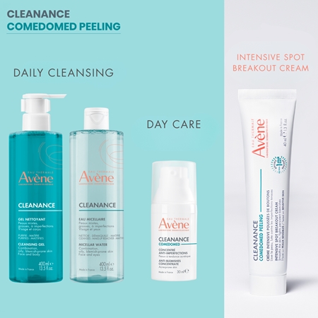 Avène Cleanance Comedomed intensyvaus poveikio kremas netobulumų turinčiai, į aknę linkusiai odai
