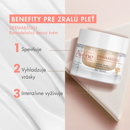 Avène DermAbsolu Redensifying Day Cream remodelačný denný krém proti vráskam