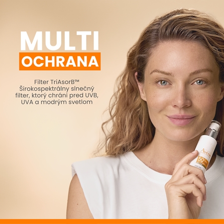 Avène Sun Anti-Age Fluid ochranný fluid proti vráskam SPF 50