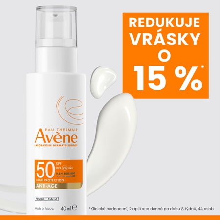 Avène Sun Anti-Age Fluid ochranný fluid proti vráskám SPF 50