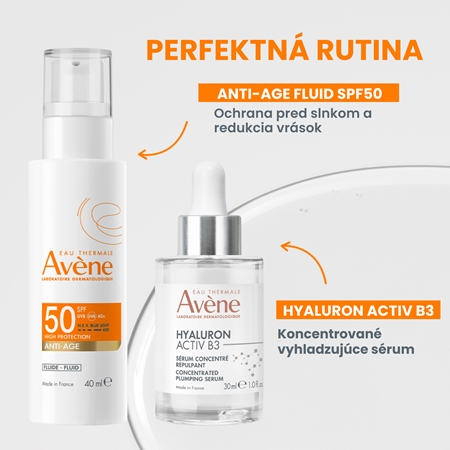 Avène Sun Anti-Age Fluid ochranný fluid proti vráskam SPF 50