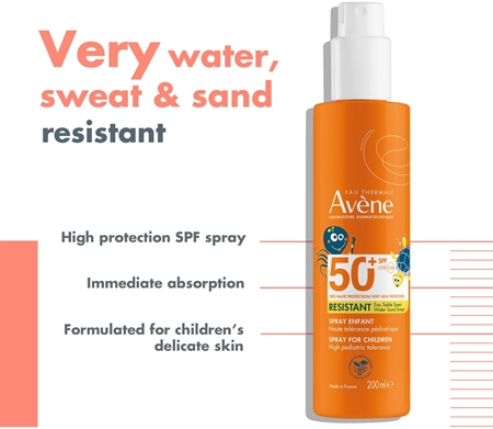 Avène Sun Spray for Children дитячий спрей для засмаги SPF 50+