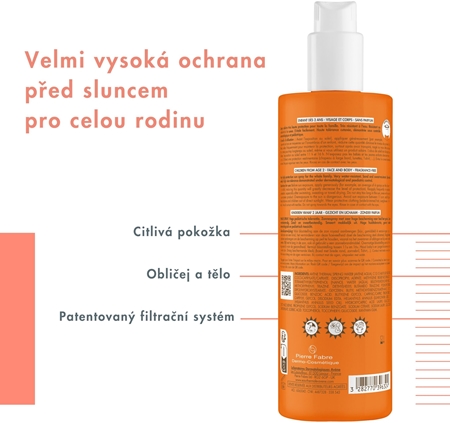 Avène Sun Resistant Family Spray ochranný sprej SPF 50+