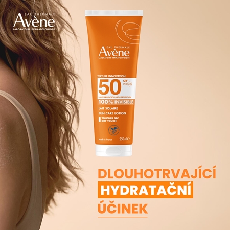 Avène Sun Sensitive ochranné mléko pro citlivou pokožku SPF 50+