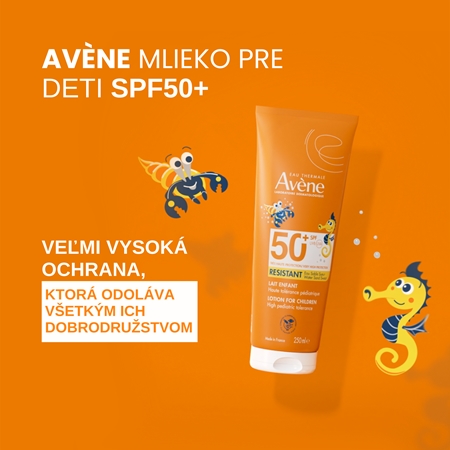 Avène Sun Lotion for Children detské mlieko na opaľovanie SPF 50+
